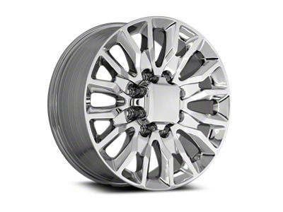 OE Concept Silverado HD Replica Chrome 8-Lug Wheel; 22x8.5; 44mm Offset (11-14 Sierra 2500 HD)