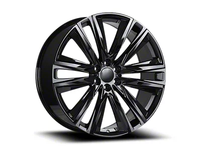 OE Concept Escalade Platinum Replica Gloss Black 6-Lug Wheel; 26x10; 31mm Offset (07-13 Silverado 1500)