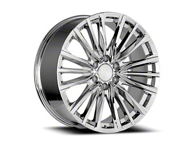 OE Concept Cadillac V Replica Chrome 6-Lug Wheel; 24x10; 31mm Offset (07-14 Tahoe)