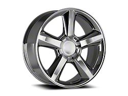 OE Concept Chevy LTZ Replica Chrome 6-Lug Wheel; 26x10; 24mm Offset (07-14 Tahoe)
