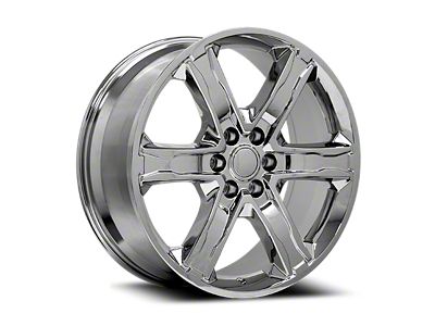 OE Concept Ford Stealth Edition Replica Chrome 6-Lug Wheel; 24x10; 31mm Offset (09-14 F-150)