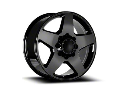 OE Concept Chevy HD Replica Gloss Black 8-Lug Wheel; 20x8.5; 12mm Offset (10-18 RAM 2500)