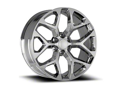 OE Concept GMC Sierra Replica Chrome 6-Lug Wheel; 26x10; 24mm Offset (14-18 Silverado 1500)