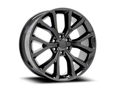 OE Concept Ford Platinum Replica Gloss Black 6-Lug Wheel; 24x10; 31mm Offset (15-20 F-150)