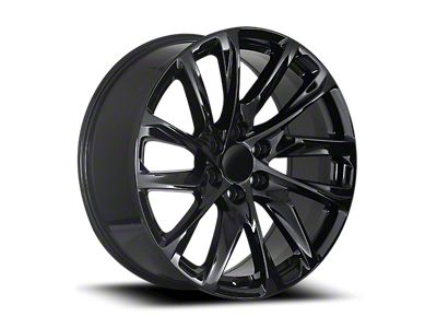 OE Concept Escalade ESV Replica Gloss Black 6-Lug Wheel; 24x10; 28mm Offset (15-20 Yukon)
