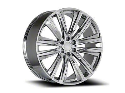 OE Concept Escalade Platinum Replica Chrome 6-Lug Wheel; 22x9; 28mm Offset (15-20 Yukon)