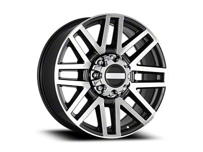 OE Concept F-250 Platinum Replica Gunmetal Machined 8-Lug Wheel; 22x9; 40mm Offset (99-07 F-250 Super Duty)
