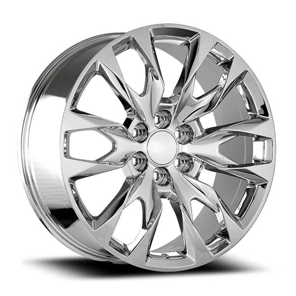 OE Concept Colorado Escalade Replica Chrome 6-Lug Wheel; 26x10; 30mm ...