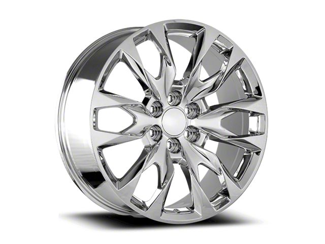 OE Concept Colorado Escalade Replica Chrome 6-Lug Wheel; 26x10; 30mm ...