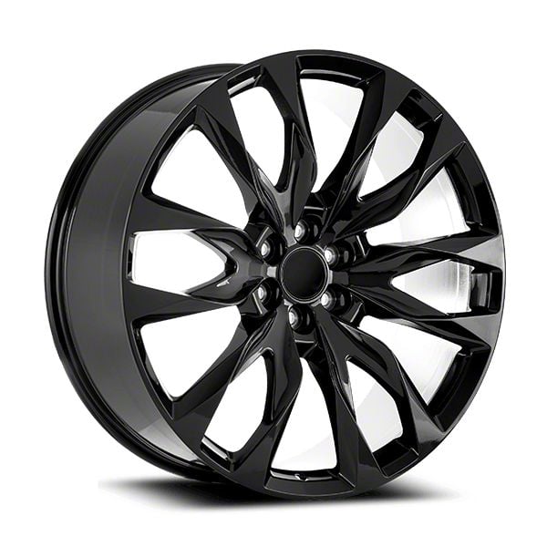 OE Concept Colorado Escalade Replica Gloss Black 6-Lug Wheel; 26x10 ...