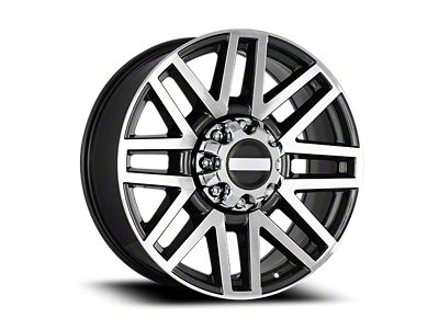 OE Concept F-250 Platinum Replica Gunmetal Machined 8-Lug Wheel; 22x9; 40mm Offset (23-26 F-250 Super Duty)