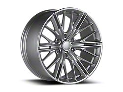 OE Concept Chevy ZL1 Truck Replica Gloss Silver Machined 6-Lug Wheel; 20x9.5; 18mm Offset (19-26 Sierra 1500)