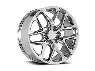 OE Concept GMC Snowflake Replica Chrome 6-Lug Wheel; 26x10; 31mm Offset (19-26 Sierra 1500)