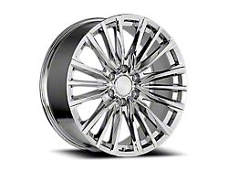 OE Concept Cadillac V Replica Chrome 6-Lug Wheel; 22x9; 28mm Offset (19-26 Silverado 1500)