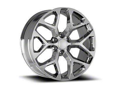 OE Concept GMC Sierra Replica Chrome 6-Lug Wheel; 24x10; 24mm Offset (19-26 Silverado 1500)