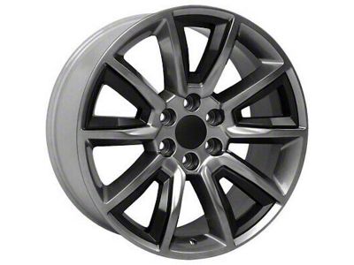 OE Revolution C-08 Gunmetal 6-Lug Wheel; 22x9; 31mm Offset (19-25 RAM 1500)