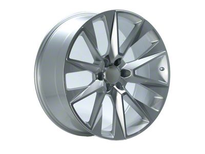 OE Revolution D-35 Silver and Machined 6-Lug Wheel; 26x10; 31mm Offset (19-25 RAM 1500)