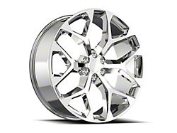 OE Revolution G-09 Nano Chrome 6-Lug Wheel; 20x9; 24mm Offset (19-25 RAM 1500)