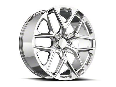 OE Revolution C-39 Nano Chrome 6-Lug Wheel; 22x9; 31mm Offset (14-18 Sierra 1500)
