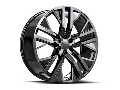 OE Revolution D-36 Gloss Black 6-Lug Wheel; 26x10; 31mm Offset (07-13 Sierra 1500)