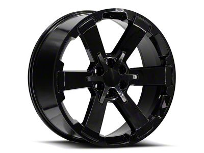 OE Revolution G-11 Gloss Black 6-Lug Wheel; 24x10; 31mm Offset (19-25 Silverado 1500)