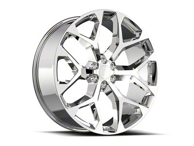 OE Revolution G-09 Nano Chrome 6-Lug Wheel; 20x9; 24mm Offset (21-25 Yukon)