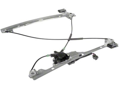 Power Window Motor and Regulator Assembly; Front Driver Side (07-13 Sierra 1500)