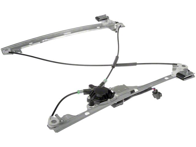 Power Window Motor and Regulator Assembly; Front Driver Side (07-13 Sierra 1500)