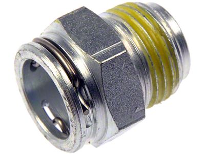 Automatic Transmission Oil Cooler Line Connector; 3/8 Tube x 5/8-18-Inch Thread (99-03 Silverado 1500)