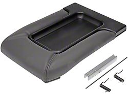 Center Console Lid; Dark Gray (01-06 Silverado 1500)