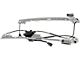 Power Window Motor and Regulator Assembly; Front Driver Side (07-13 Silverado 1500)