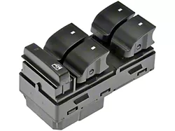 Power Window Switch; Front Driver Side (07-13 Silverado 1500 Extended Cab, Crew Cab)