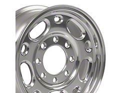 CV82 Polished 8-Lug Wheel; 16x6.5; 28mm Offset (01-06 Sierra 2500 HD)