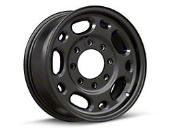 CV82 Satin Black 8-Lug Wheel; 16x6.5; 28mm Offset (01-06 Sierra 2500 HD)