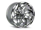 Off-Road Monster M24 Chrome 8-Lug Wheel; 20x10; -19mm Offset (01-06 Sierra 3500 HD SRW)