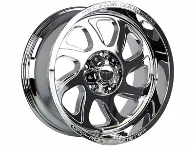 Off-Road Monster M22 Chrome 5-Lug Wheel; 20x10; -19mm Offset (09-18 RAM 1500)