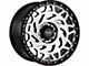 Off-Road Monster M50 Gloss Black Machined with Black Ring 6-Lug Wheel; 17x9; 0mm Offset (15-20 Tahoe)