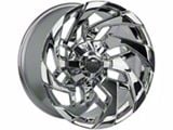Off-Road Monster M24 Chrome 8-Lug Wheel; 20x10; -19mm Offset (17-22 F-350 Super Duty SRW)