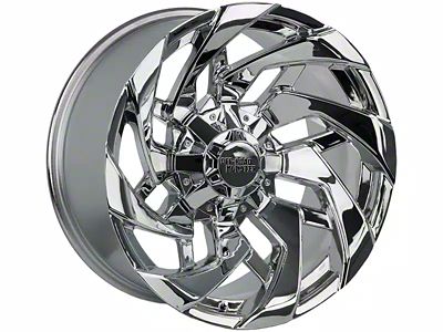 Off-Road Monster M24 Chrome 8-Lug Wheel; 22x12; -44mm Offset (07-10 Sierra 2500 HD)