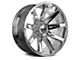 Off Road Monster M25 Chrome 6-Lug Wheel; 22x12; -44mm Offset (19-24 Silverado 1500)