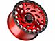 Off-Road Monster M50 Candy Red 6-Lug Wheel; 17x9; 0mm Offset (07-14 Tahoe)