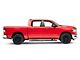 RAM Licensed by RedRock 5-Inch Oval Bent End Side Step Bars with Ram Logo; Textured Black (09-18 RAM 1500 Crew Cab)