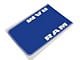 RAM Licensed by RedRock Hood Decal with RAM Logo; Blue (09-18 RAM 1500, Excluding Rebel)