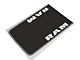 RAM Licensed by RedRock Hood Decal with RAM Logo; Matte Black (09-18 RAM 1500, Excluding Rebel)