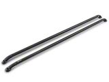 RAM Licensed by RedRock Locker Side Bed Rails; Black (02-18 RAM 1500 w/ 6.4-Foot Box)