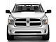 RAM Licensed by RedRock RAM with Head and Logo Windshield Banner; White (02-18 RAM 1500)