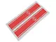 RAM Licensed by RedRock RAM Head Vertical Stripe; Red (02-18 RAM 1500)