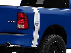 RAM Licensed by RedRock RAM Head Vertical Stripe; White (02-18 RAM 1500)