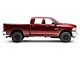 RAM Licensed by RedRock Element Chrome Window Visors; Channel Mount; Front and Rear (10-18 RAM 2500 Crew Cab, Mega Cab)