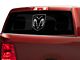 RAM Licensed by RedRock Large RAM Head Logo; Frosted (03-18 RAM 2500)